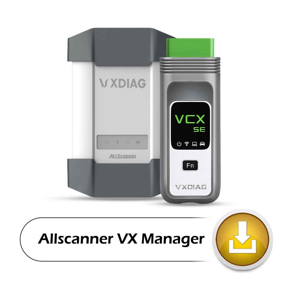 Allscanner VXdiag VX Manager Software Download