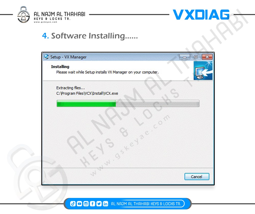 How to install VXdiag VX Manager (4)