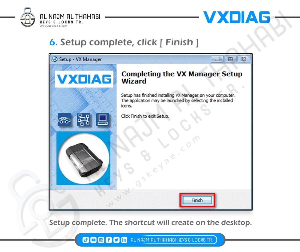 How to install VXdiag VX Manager (6)