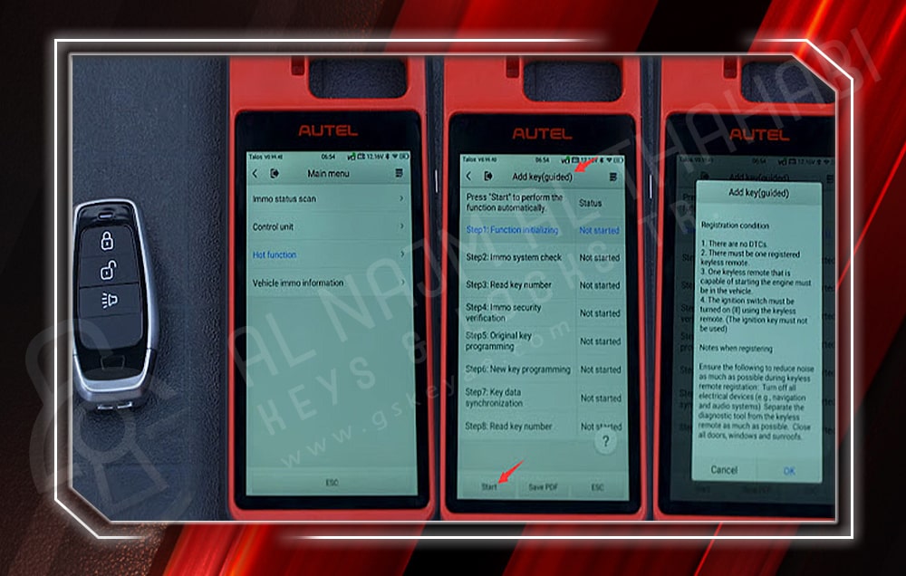 Autel KM100 IMMO Pairing (2)
