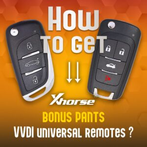 How to Earn Xhorse Bonus Points from VVDI Remotes (Step-by-Step Guide)