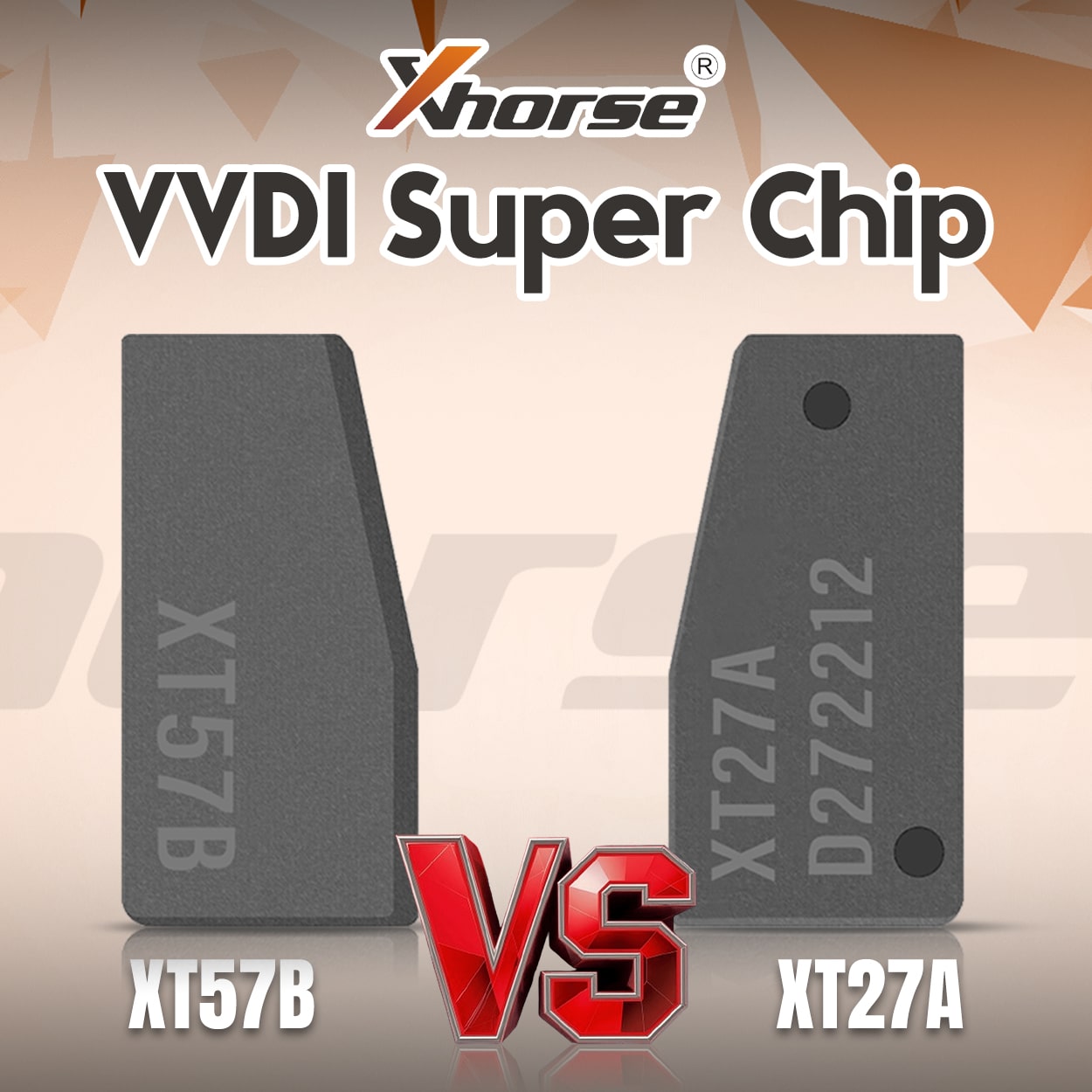 Xhorse VVDI Super Chip XT57B vs XT27A